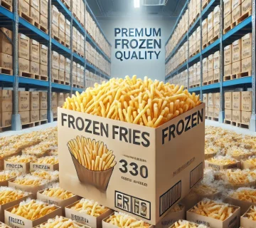 سیب‌زمینی نیمه آماده منجمد: خرید عمده و کیفیت عالی