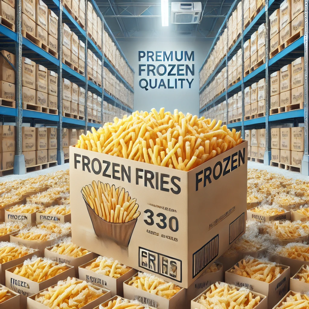 سیب‌زمینی نیمه آماده منجمد: خرید عمده و کیفیت عالی